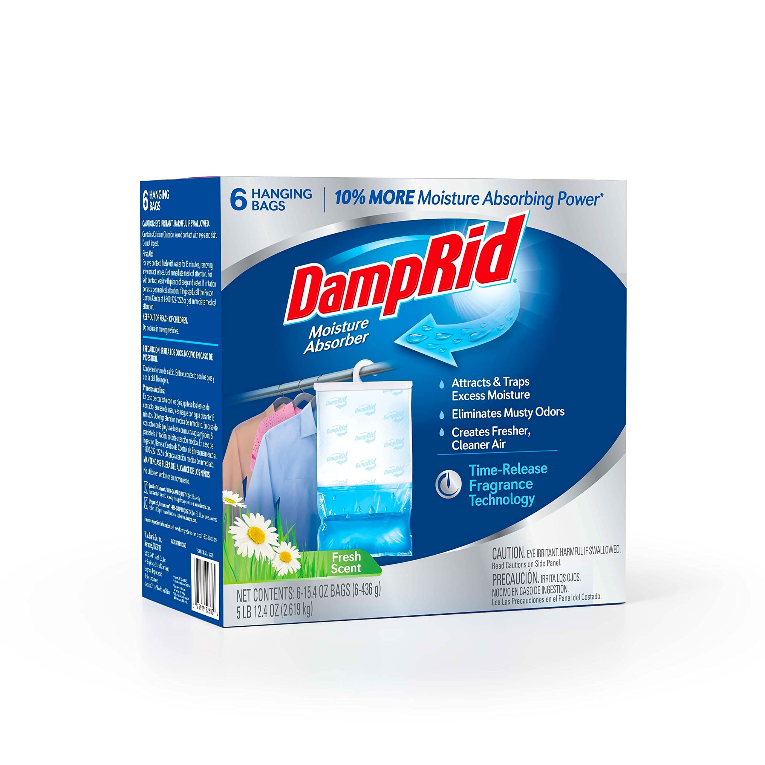 $23.98: DampRid Fresh Scent Hanging Moisture Absorber, 15.4 oz., 6 Pack