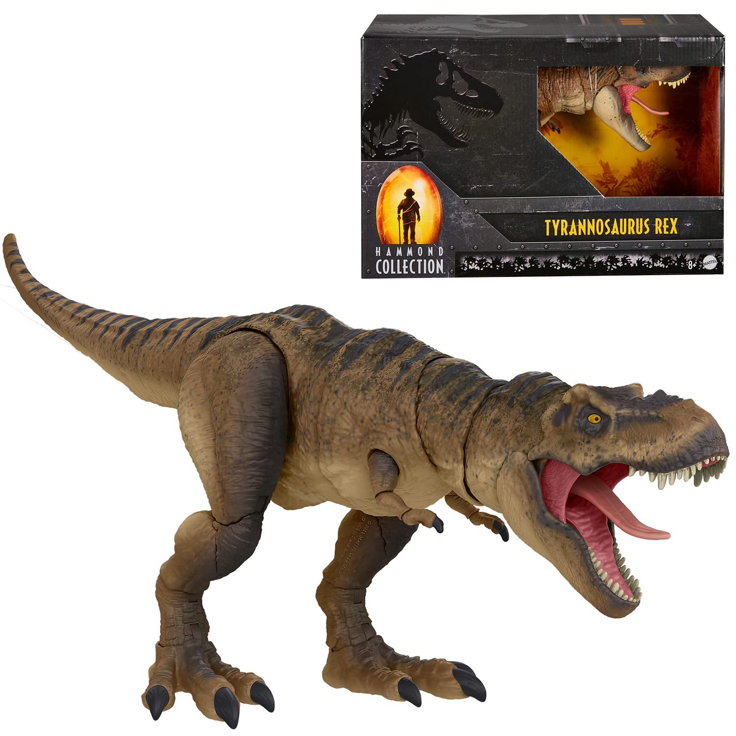 $27.99: Mattel Jurassic World Toys Jurassic Park Hammond Collection T Rex at Amazon
