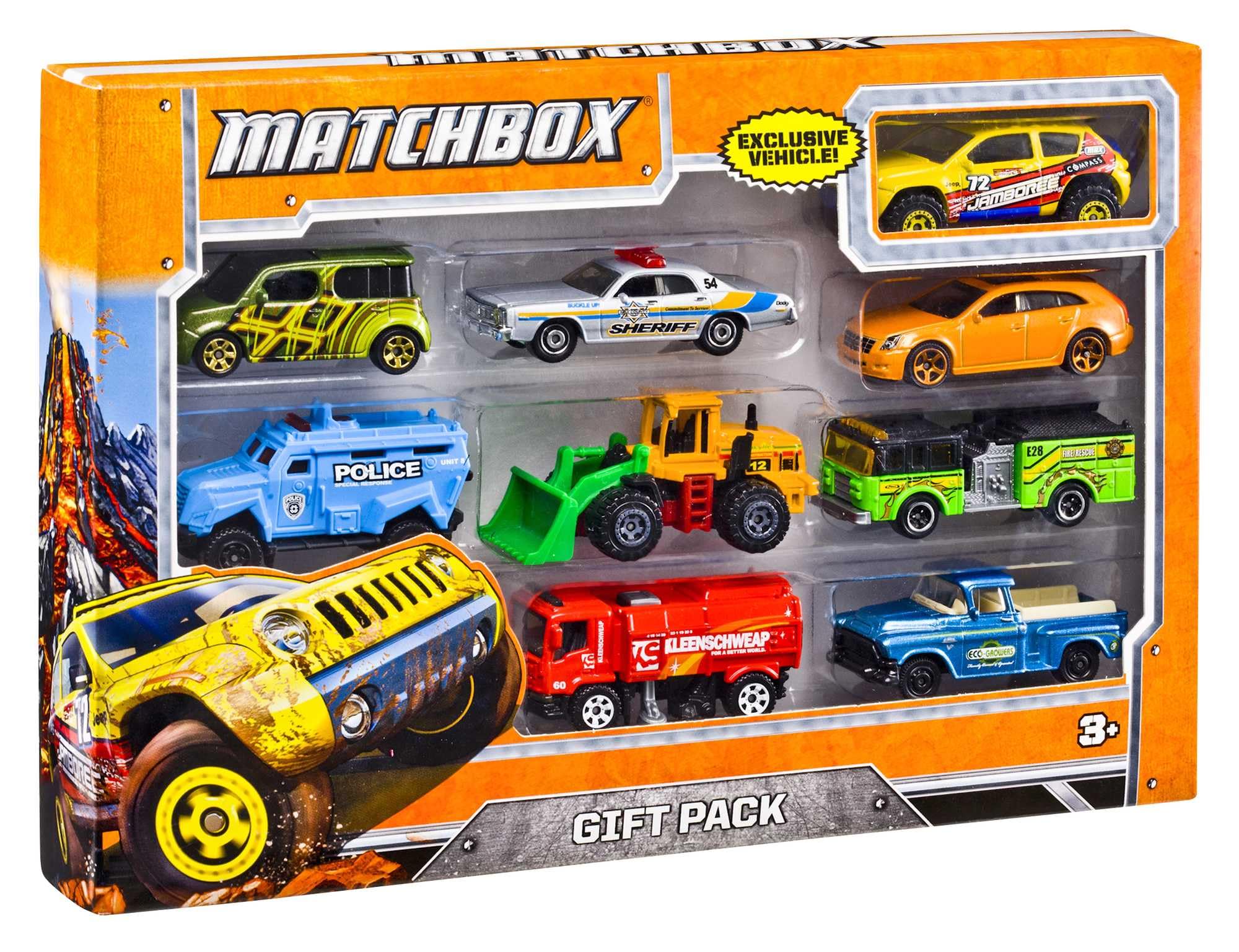 $6.49 (Prime Members): 9-Pack Matchbox Toy Car Collection