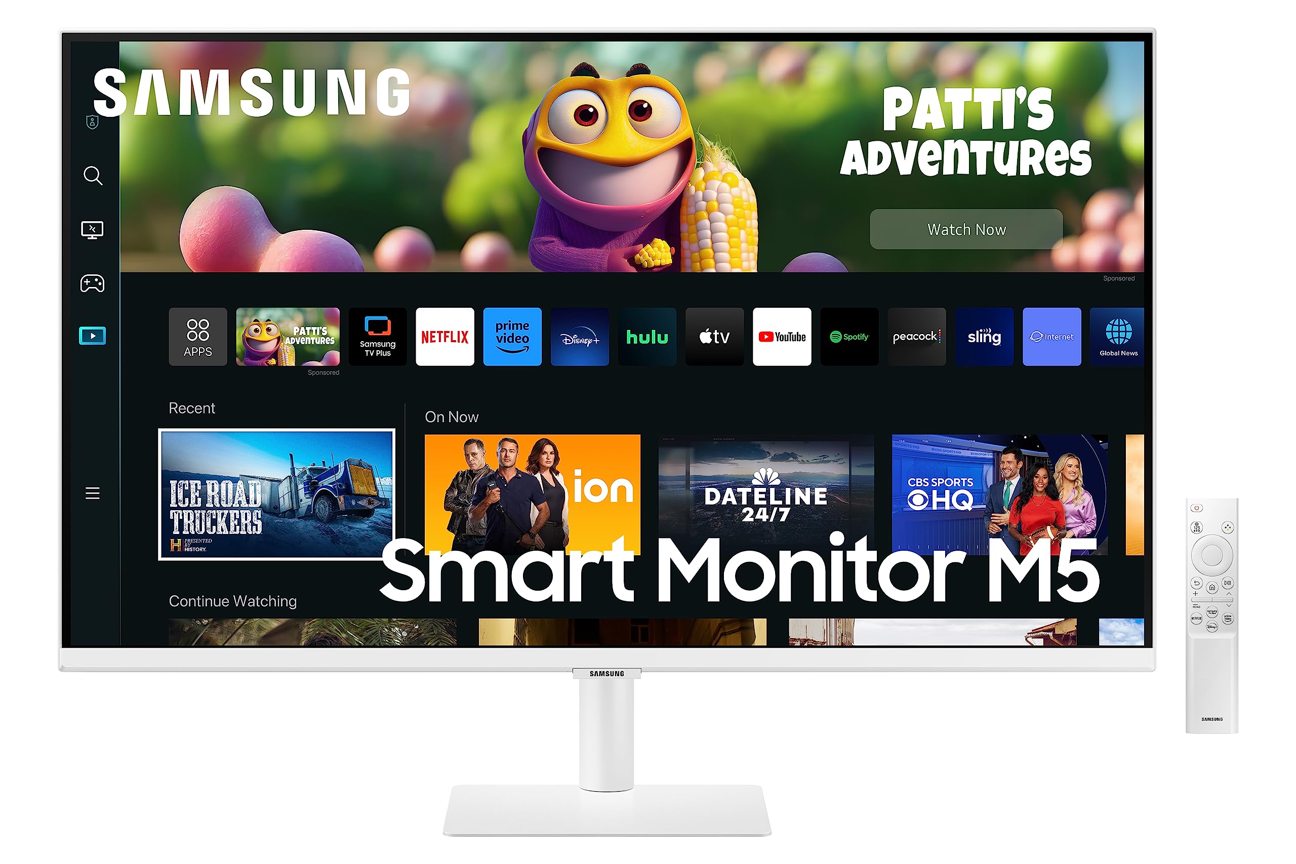 $199.99: SAMSUNG 27" M50C Series FHD Smart Monitor w/Streaming TV
