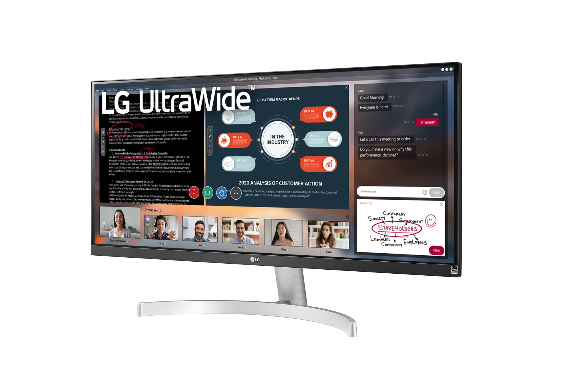 $151.40: 29" LG UltraWide Full HD 75Hz FreeSync IPS Monitor with HDR10