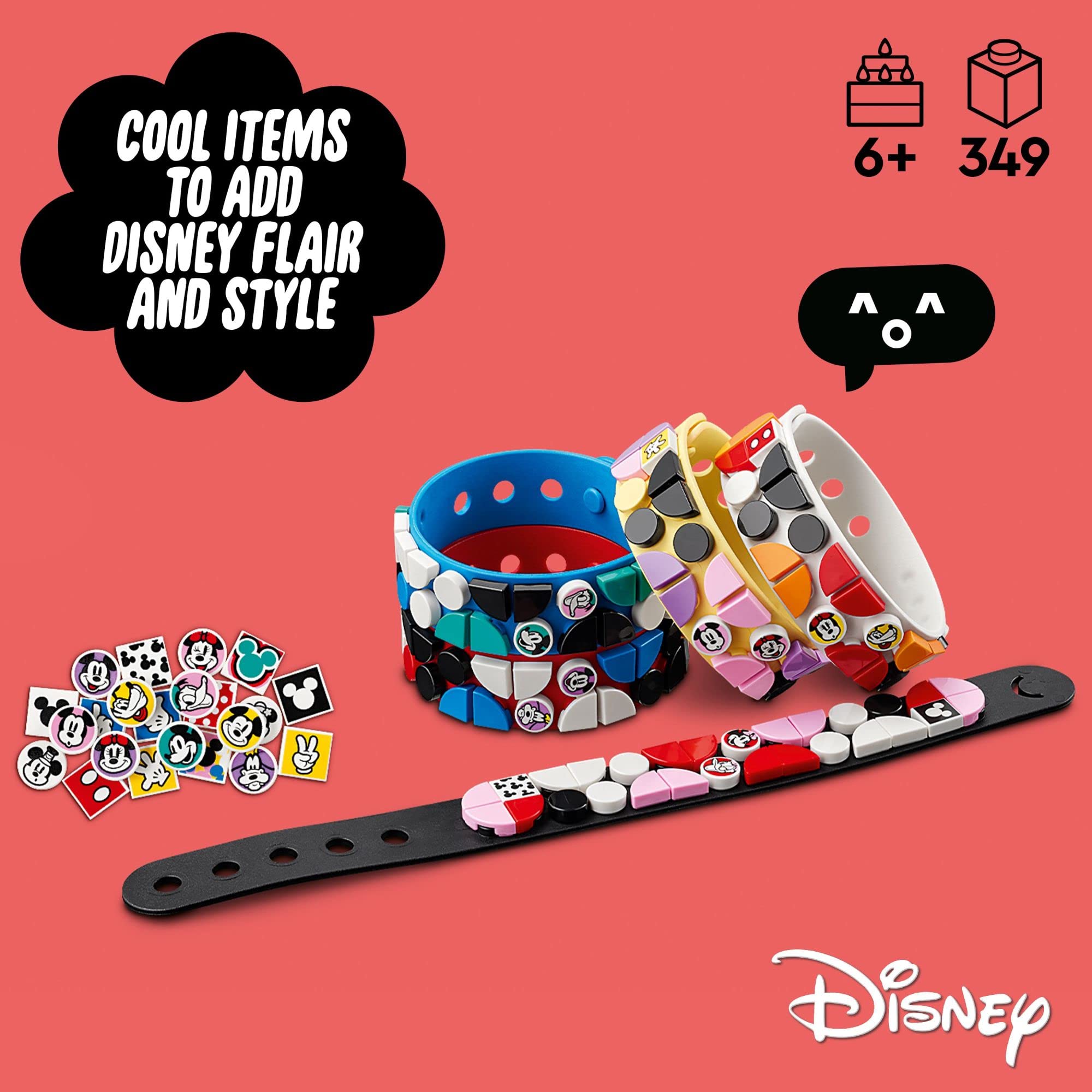 $17.99: LEGO DOTS Disney Mickey & Friends Bracelets Mega Pack 41947