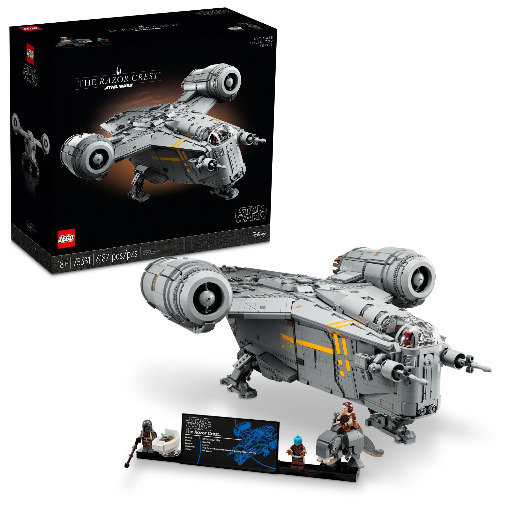 $479.99: LEGO Star Wars The Razor Crest 75331 UCS Set