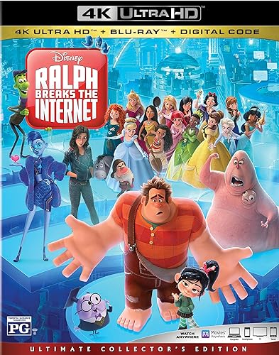 $7.63: Ralph Breaks the Internet (Ultimate Collector's Edition / 4K Ultra HD + Blu-ray + Digital HD)