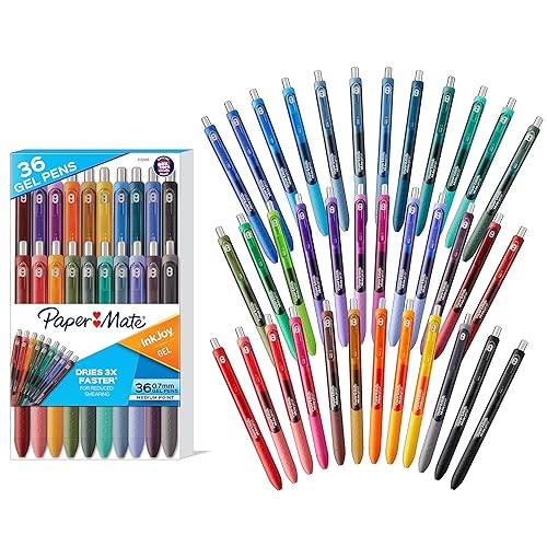 $22.67 /w S&S: Paper Mate InkJoy Pens, Gel Pens, Medium Point (0.7 mm), Assorted, 36 Count
