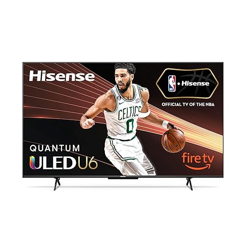 $449.00: Hisense 65-Inch Class U6HF Series ULED 4K UHD Smart Fire TV (65U6HF, 2023 Model)