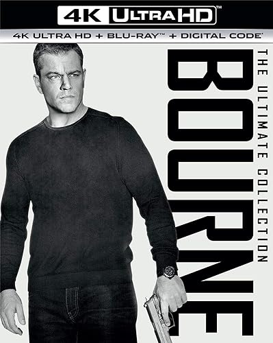 $27.99: Bourne: The Ultimate Collection (Bourne Identity 4K / Bourne Supremacy 4K / Bourne Ultimatum 4K / Bourne Legacy 4K / Jason Bourne 4K / 4K Ultra HD + Blu-ray + Digital HD)
