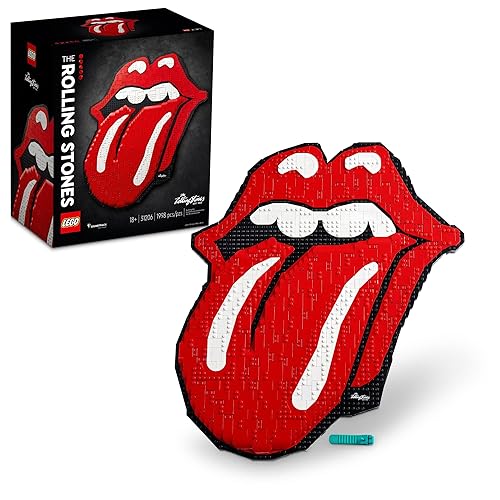 $112.49: LEGO Art The Rolling Stones 31206 Logo Wall Décor Building Set