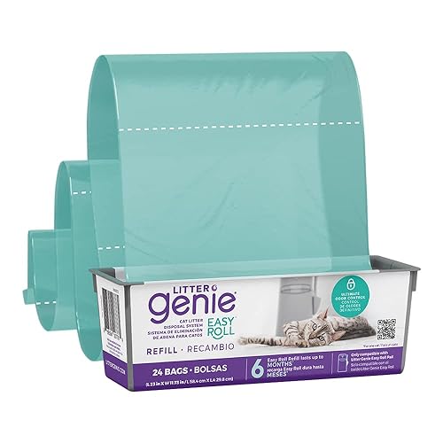 $7.70 /w S&S: Litter Genie Easy Roll Continuous Refill Bags (1-Pack) | Includes 24 Bags