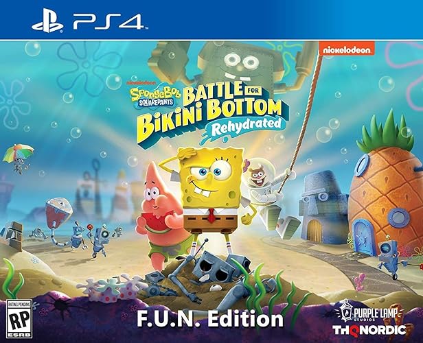 $79.99: Spongebob Squarepants: Battle for Bikini Bottom - Rehydrated - F.U.N. Edition - PlayStation 4
