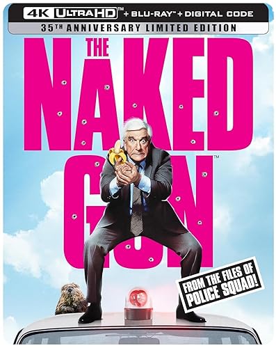 $17.99: The Naked Gun: From the Files of Police Squad! (SteelBook / 35th Anniversary / 4K Ultra HD + Blu-ray + Digital HD)
