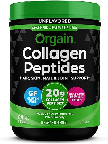 $17.01 /w S&S: 1-Lb Orgain Hydrolyzed 20g Collagen Peptides Powder (Unflavored)