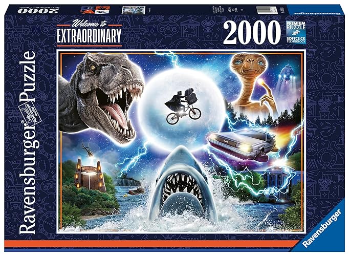 $25.49: Ravensburger Universal Amblin 2000 Piece Jigsaw Puzzle for Adults