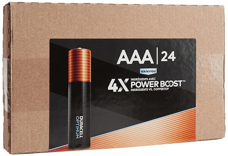 18.11 /w S&S Duracell Optimum AAA Batteries, 24 Count Pack
