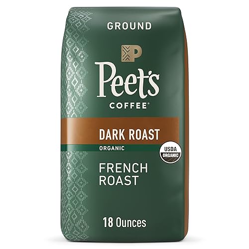 $8.44 /w S&S: Peets Coffee & Tea, Coffee Ground Beans French Roast, 18 Ounce