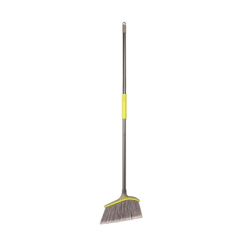 $10.49: Casabella Wayclean Wide Angle Broom, Gray
