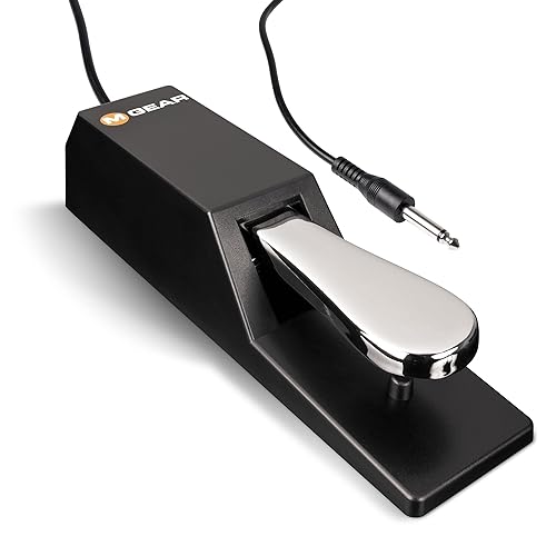 $18.27: M-Audio SP-2 - Universal Sustain Pedal with Piano Style Action For MIDI Keyboards, Digital Pianos & More