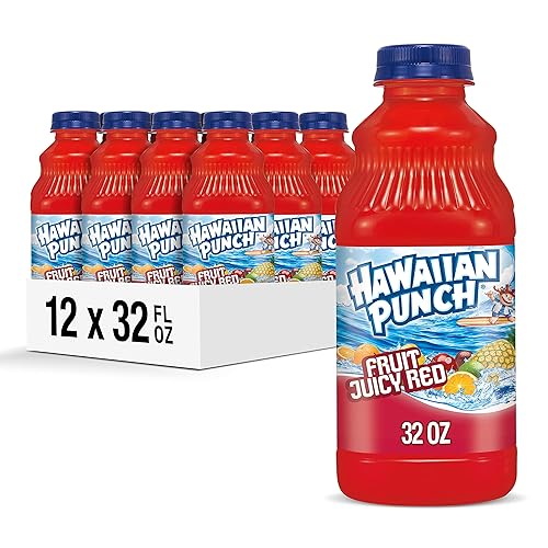 $13.39 /w S&S: Hawaiian Punch Fruit Juicy Red, 32 fl oz bottle (Pack of 12)