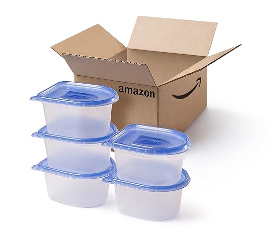 $6.85: Ziploc Snap N Seal Food Storage Meal Prep Containers, 10 Piece Set, 56 Ounce, Compatible with Amazon Astro