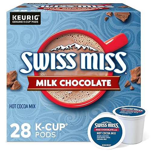 $5.70 /w S&S: Swiss Miss Milk Chocolate Hot Cocoa Keurig Single-Serve K Cup Pods, 28 Count