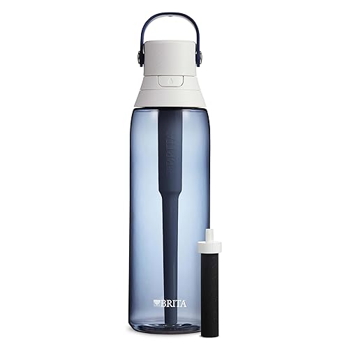 $12.89: 26-Oz Brita Insulated Filtered Water Bottle w/ Straw (Night Sky) at Amazon
