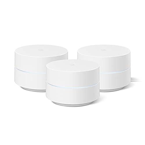$109.99: Google Wifi - AC1200 - Mesh WiFi System, 3 pack