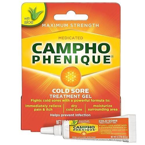 $3.44: Campho-Phenique Cold Sore and Fever Blister Treatment for Lips, 0.23 Oz