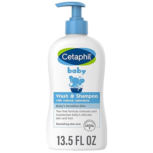 $6.82 /w S&S: Cetaphil Baby Wash & Shampoo with Organic Calendula, 13.5 Fl. Oz
