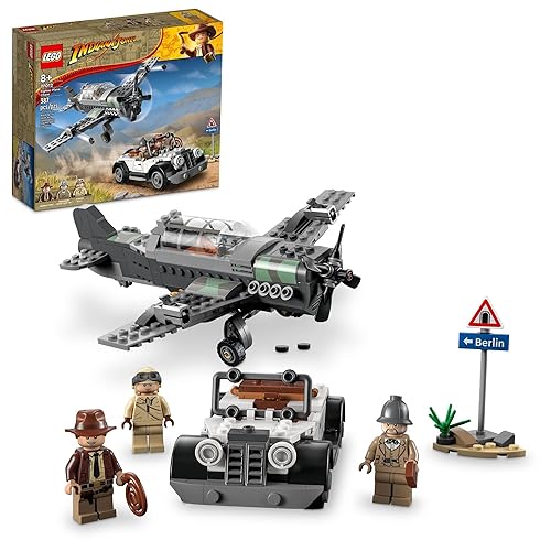 $27.99: 387-Piece LEGO Indiana Jones & the Last Crusade Fighter Plane Chase Set (77012)
