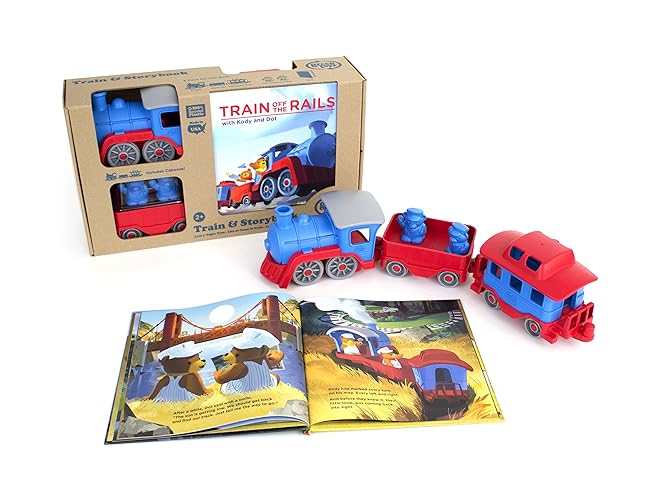 $12.06: Green Toys Train & Storybook Gift Set