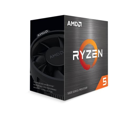 $90.00: AMD Ryzen™ 5 5500 6-Core, 12-Thread Unlocked Desktop Processor with Wraith Stealth Cooler