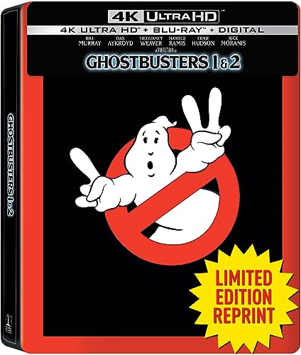 $36.29: Ghostbusters & Ghostbusters II 35th Anniversary SteelBook (4K Ultra HD + Blu-ray) at Amazon