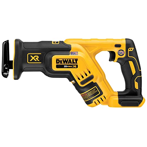 $129.00: DEWALT 20V MAX* XR Reciprocating Saw, Compact, Tool Only (DCS367B)