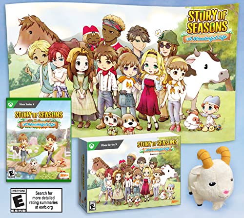 $23.99: Story of Seasons: A Wonderful Life - Premium Edition - Xbox Series X