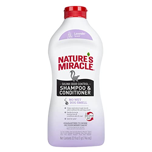 $2.92: Nature's Miracle® Skunk Odor Control Shampoo & Conditioner Lavender Scent 32 Oz