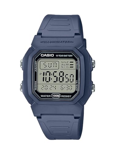 $21.92: Casio Illuminator 10-Year Battery Digital Watch W-800H-2AVCF
