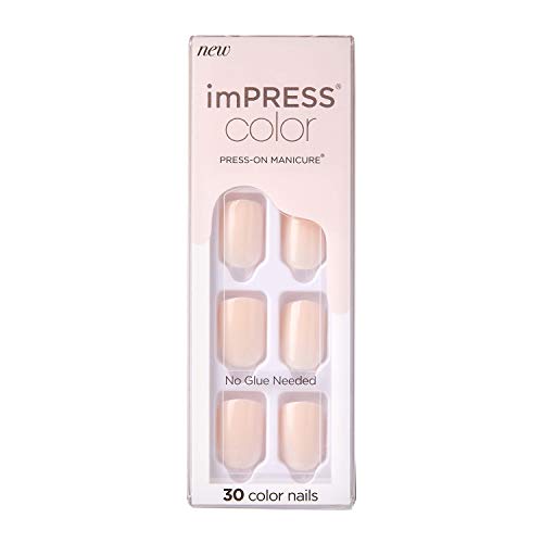 $3.59: KISS imPRESS Color Press-On Manicure, Gel Nail Kit