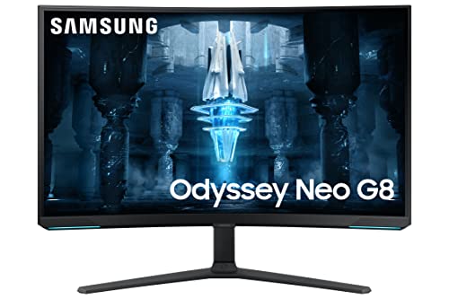 $791.84: SAMSUNG 32" Odyssey Neo G8 4K UHD 240Hz 1ms G-Sync 1000R Curved Gaming Monitor