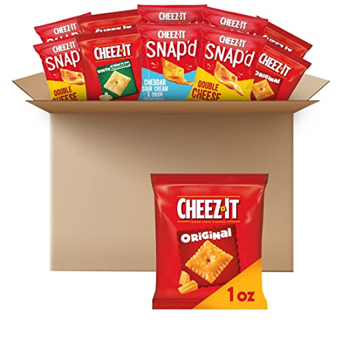 $13.64 /w S&S: 42-Count 1-Oz Cheez-It Baked Cheese Crackers (Variety Pack)