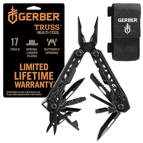 $36.60: Gerber Gear Truss 17-in-1 Needle Nose Pliers Multi-tool with MOLLE Sheath