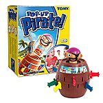 Prime Members: 45% off TOMY Pop Up Pirate Game - Provides Plenty of Swashbucklin' Fun on Family Game Night $6.99