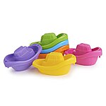 Munchkin Little Boat Train Baby and Toddler Bath Toy, 6 Piece Set $4.00 - Amazon