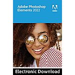 Adobe | Photoshop Elements 2022 | Windows PC Code | Software Download | Photo Editing $54.99 - Amazon