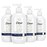 Dove Deep Moisture Hand Wash For Clean and Softer Hands Cleanser That Washes Away Dirt 13.5 oz 4 Count - $10.53 or $9.87 /w S&amp;S - Amazon