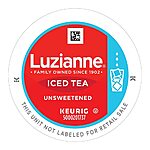 Luzianne Unsweetened Iced Tea, Single Serve K-Cup Pods, 12 Count - $8.01 /w S&amp;S - Amazon