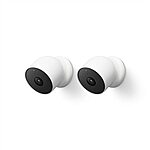 Google Nest Cam Outdoor or Indoor, Battery - 2nd Generation - 2 Pack - $239.99 + F/S - Amazon
