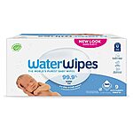 WaterWipes Biodegradable Original Baby Wipes, 540 Count (9 packs) - $21.55 /w S&amp;S + F/S - Amazon