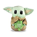 Star Wars St Patty's Grogu Squeaker Pet Toy - $3.46 - Amazon