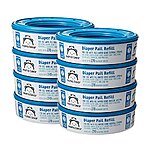 Amazon Brand - Mama Bear Diaper Pail Refills for Diaper Genie Pails, 270 Count (Pack of 8) - $24.69 /w S&amp;S + F/S - Amazon