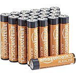 20-Pack Amazon Basics AAA High-Performance Alkaline Batteries $5 w/ Subscribe &amp; Save